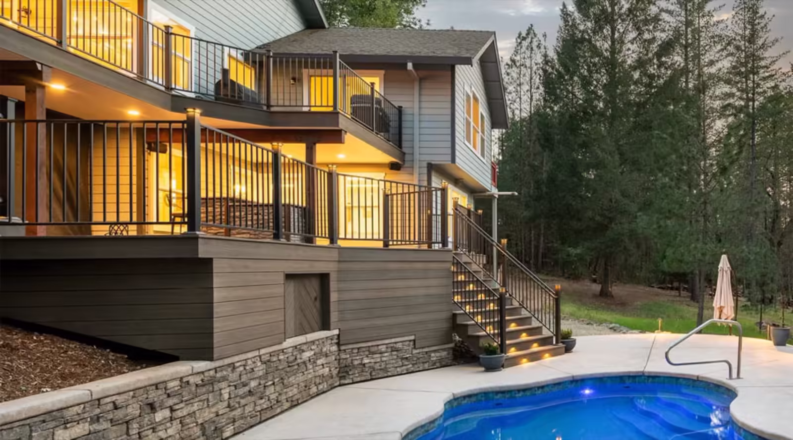Walgra Meadows deck project built by Stone Ridge Decking